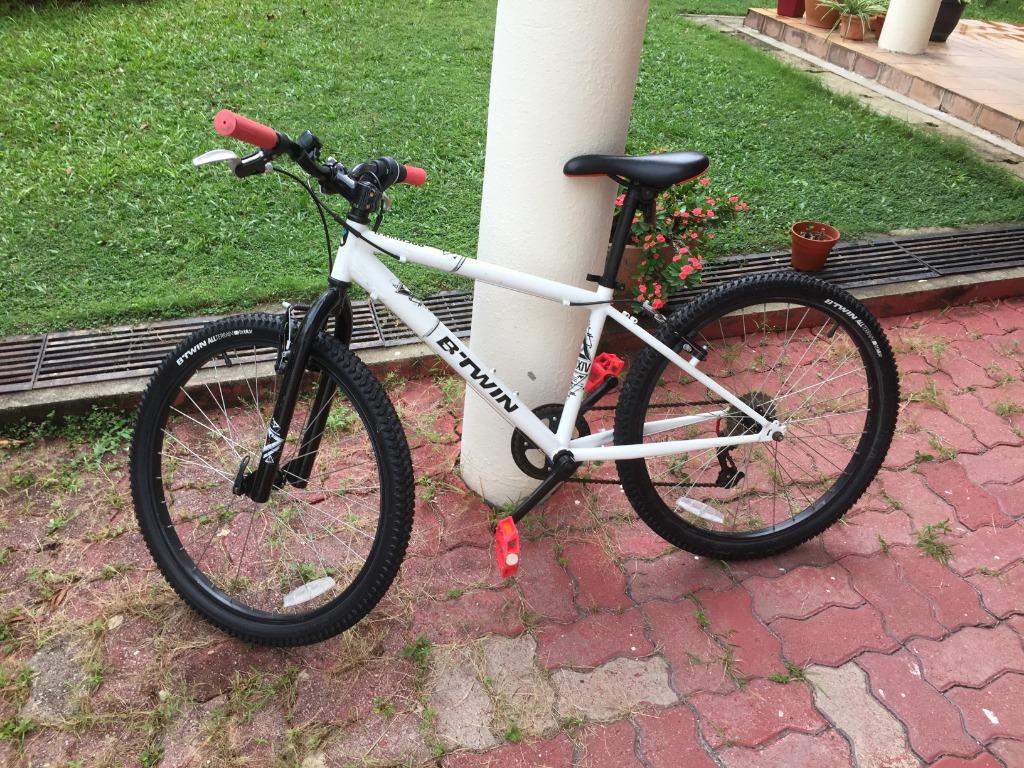 Btwin rockrider 300 white online