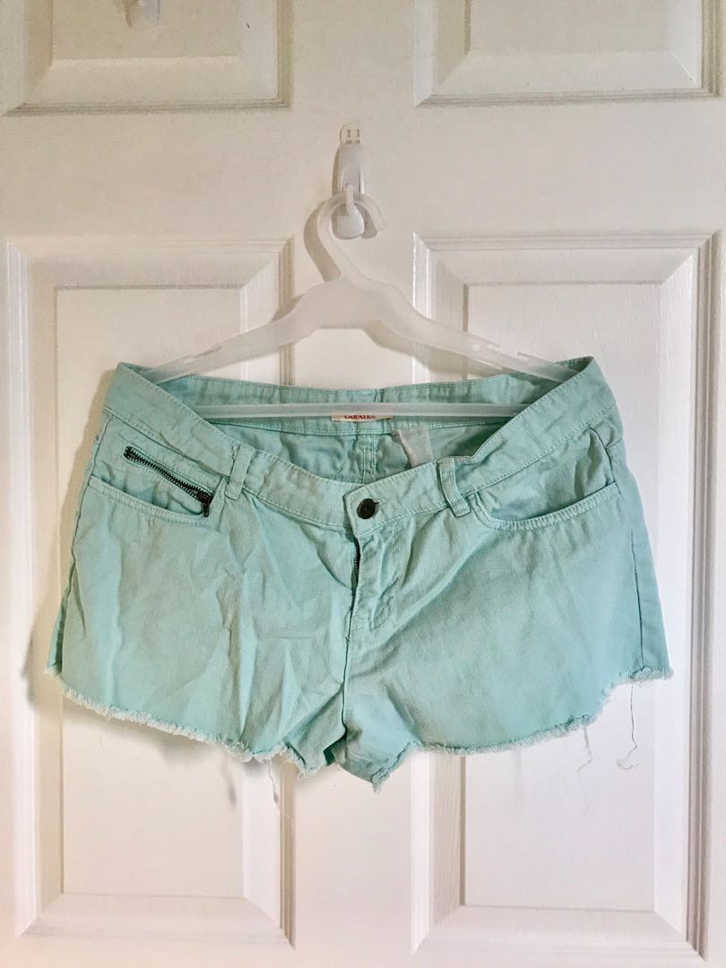 ripped cut off shorts