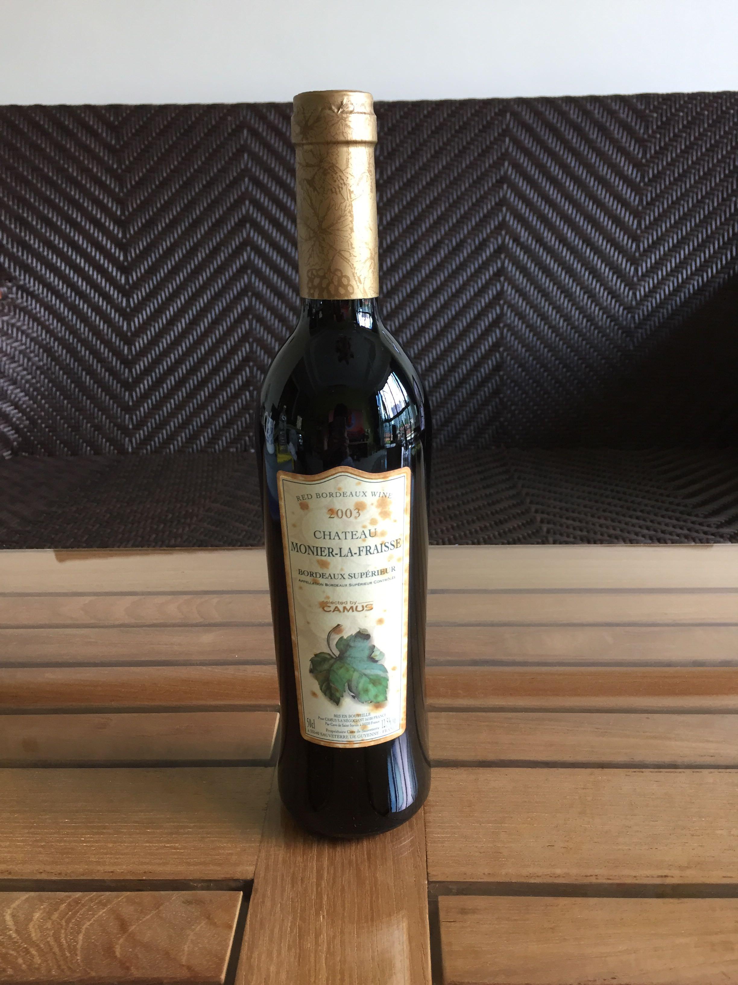 2003 red wine