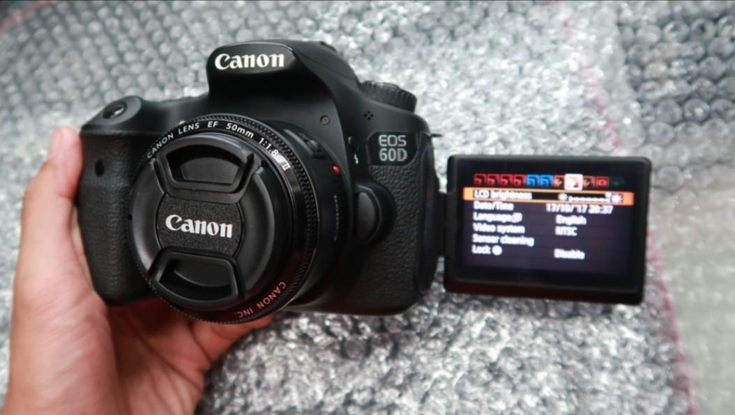 canon 60d with 50mm f1 8 prime lens