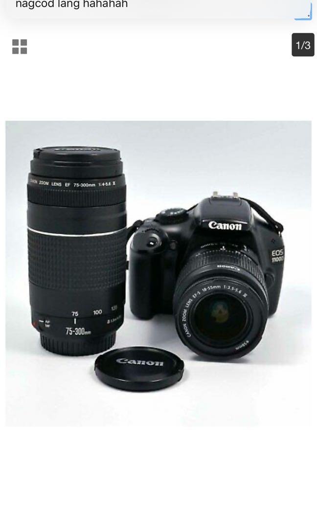 canon eos 1100d 18 55mm 75 300mm
