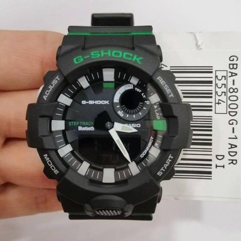 Casio G Shock GBA 800DG 1A G Squad Mobile Link Step Tracker Bluetooth Watch GBA 800DG 1ADR