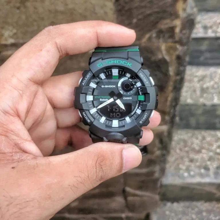 Casio G Shock GBA 800DG 1A G Squad Mobile Link Step Tracker Bluetooth Watch GBA 800DG 1ADR