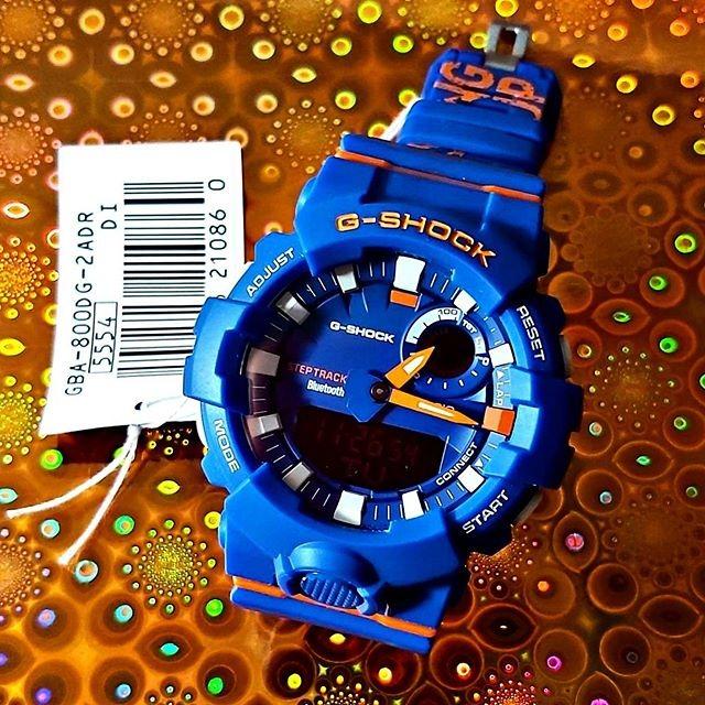 Casio G Shock GBA 800DG 2A G Squad Mobile Link Step Tracker Bluetooth Watch GBA 800DG 2ADR