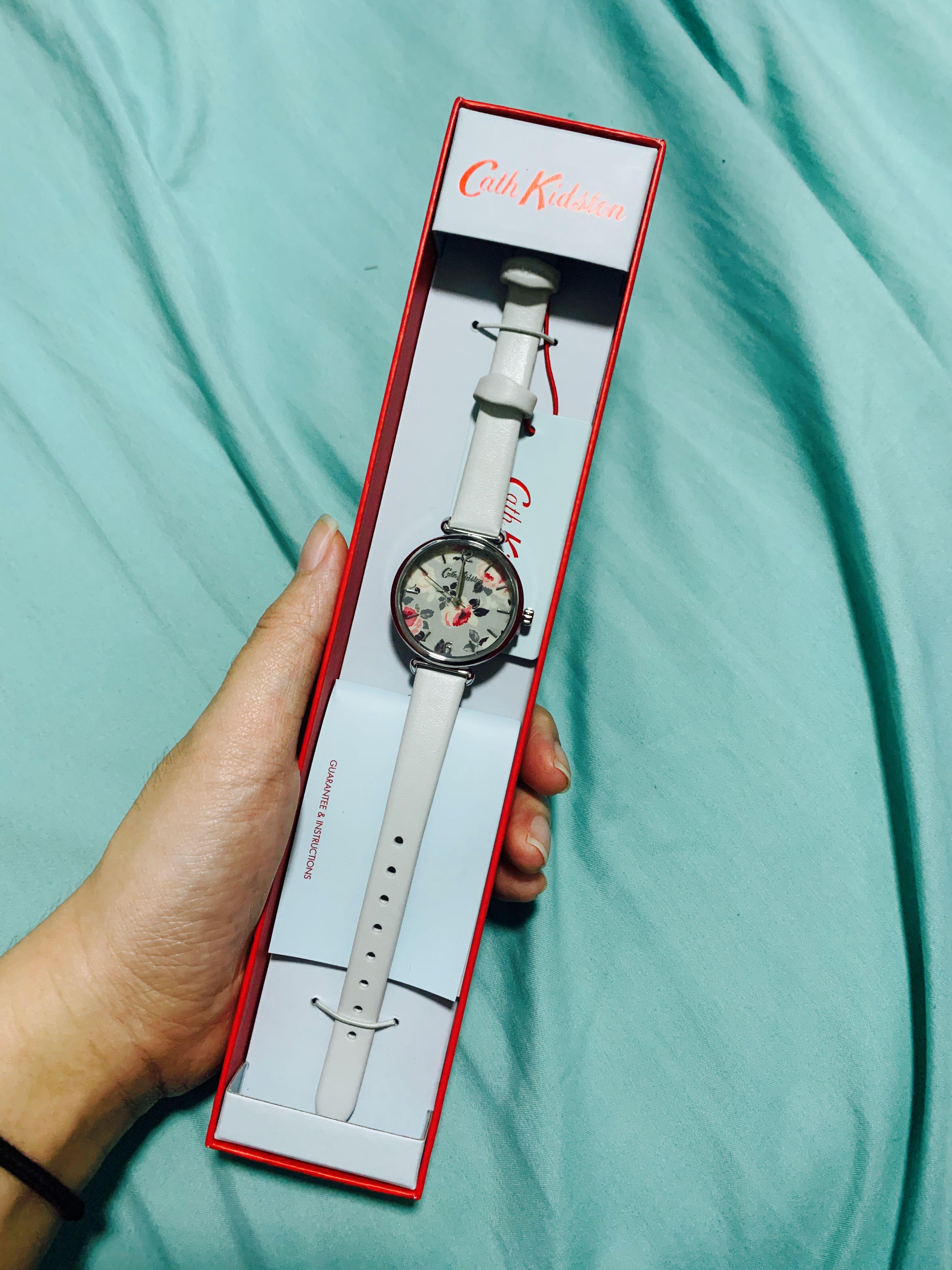 Buy Cath Kidston Women Green & Off White Analogue Watch CKL001TG - Watches  for Women 2384409 | Myntra