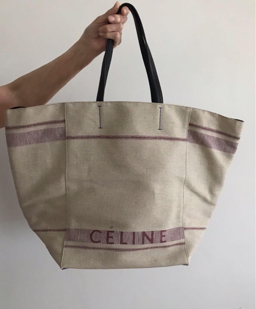 Celine Canvas Cabas Phantom Bag Women s Fashion Bags Wallets