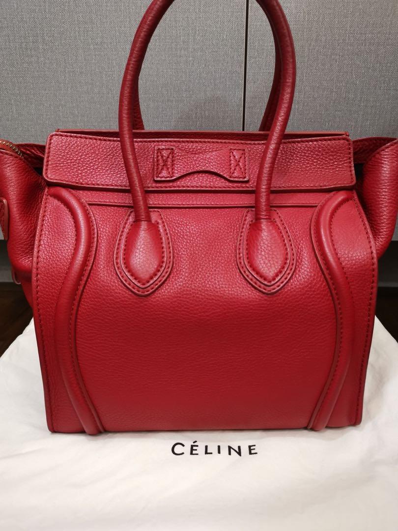 Celine leather bag top