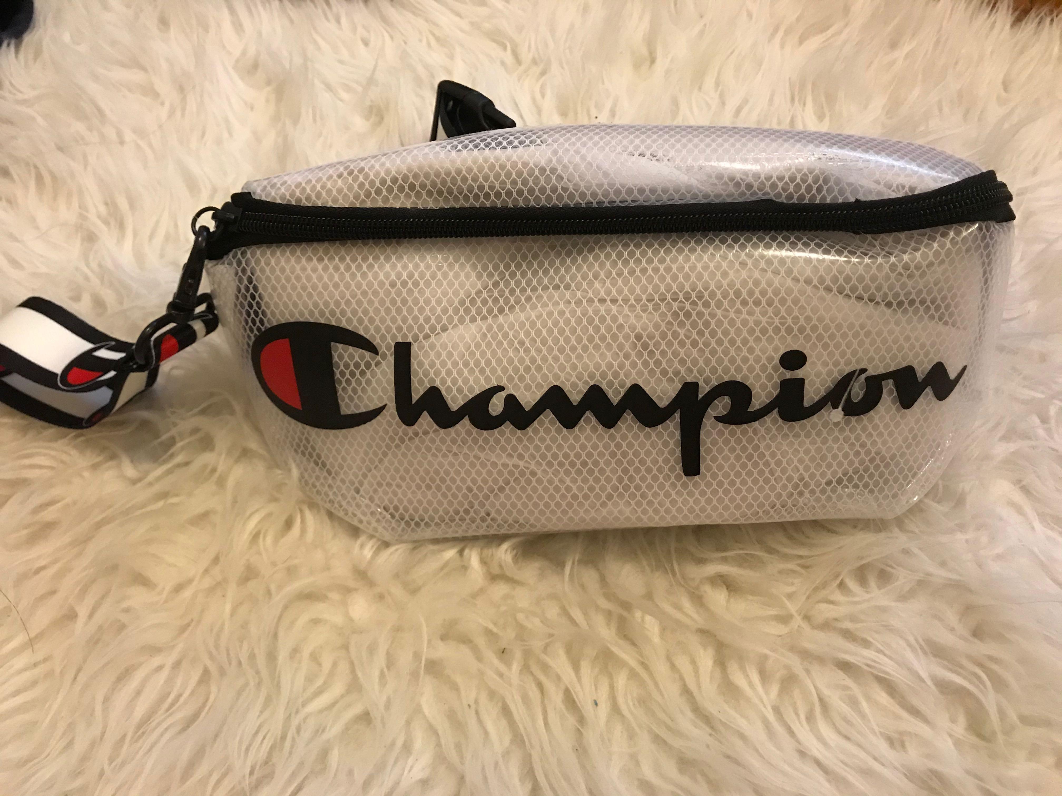 champion clear fanny pack