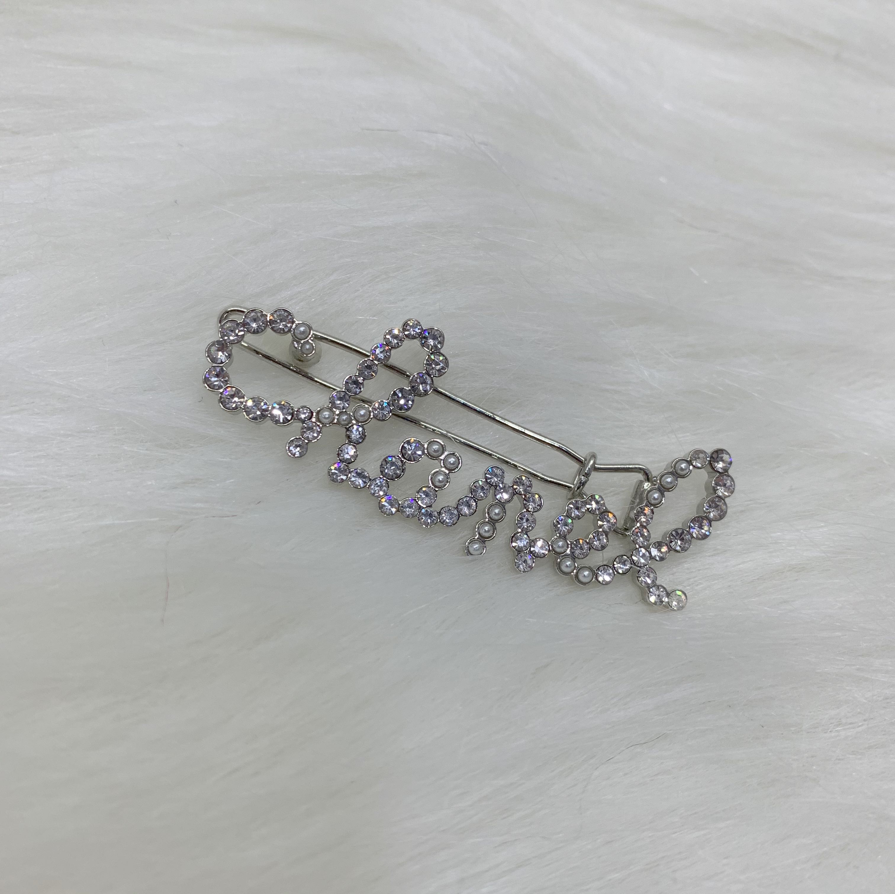 Chanel Pearl and Crystal Hair Clip