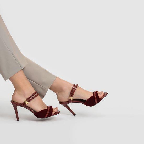 Charles and keith red heels new arrivals