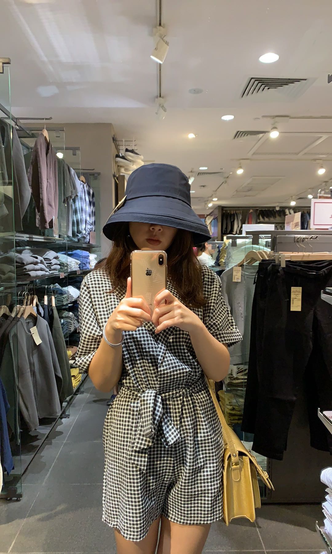 Checkered Emoji Romper main image 1