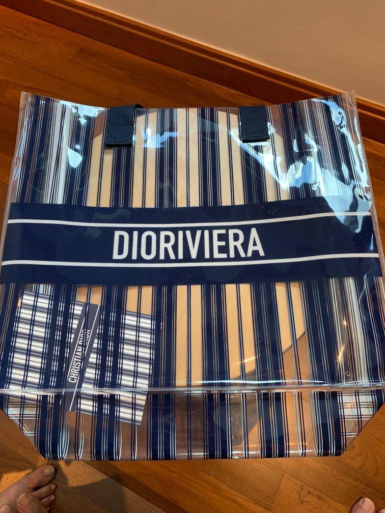 Christian dior sales plastic bag