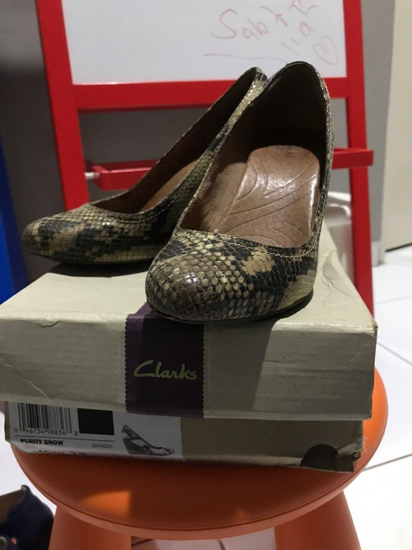 clarks purity snow wedge