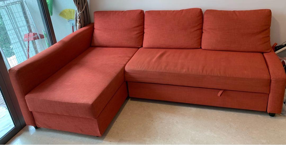 Ikea Friheten Corner Sofa Bed With Large Storage Furniture Sofas On Carousell