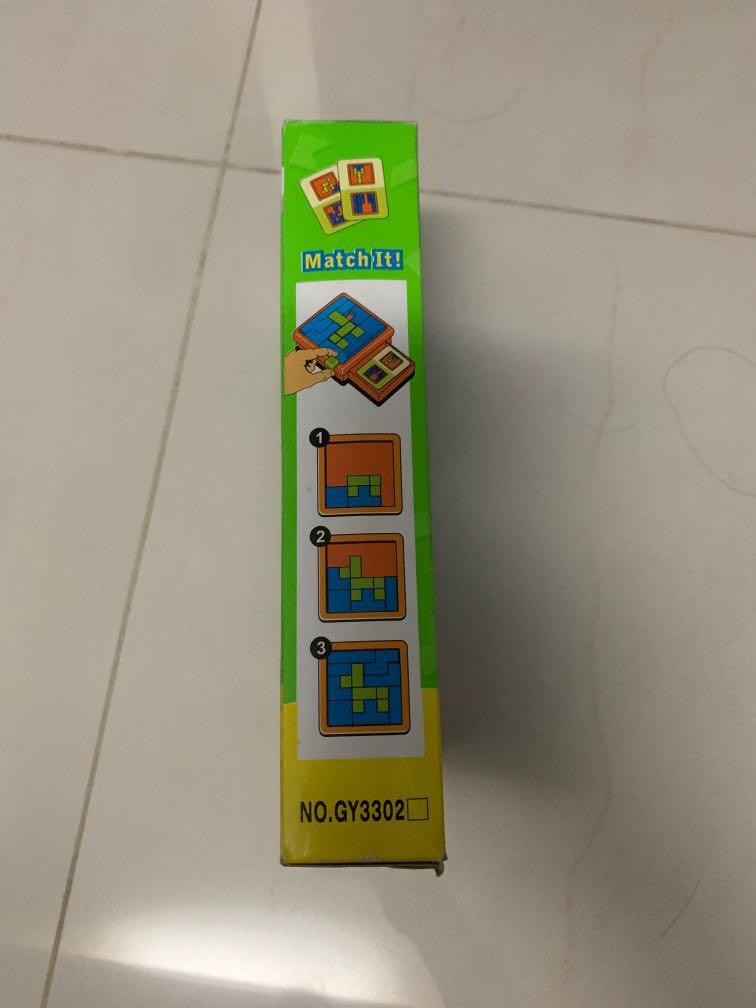 Creative pattern puzzle (Category: Board Games & Puzzles) located in Singapore. Submitted by dazzlegal (Listing ID 1020193422, Image 3). Description: For mind and visualization training.. can also train kids to be patient...
