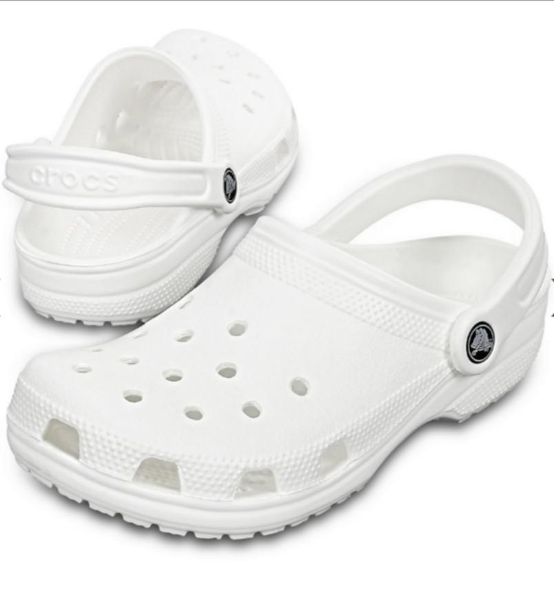classic clog crocs white
