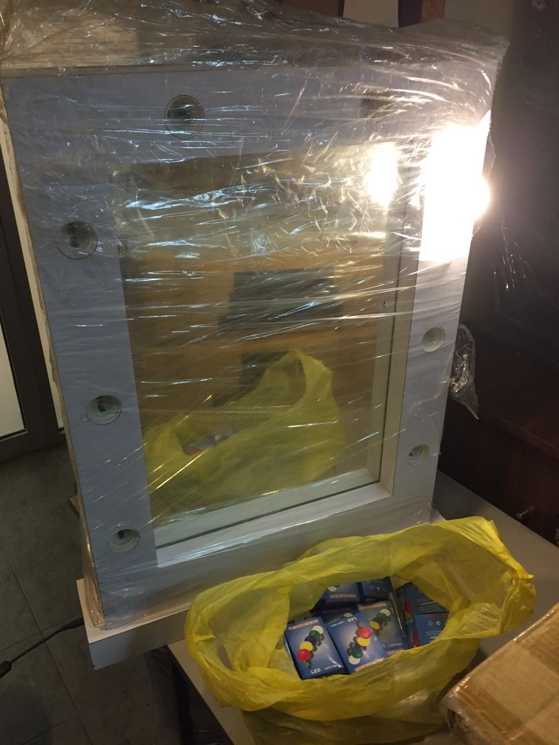 Custom Made Mirror (Doublesided), Furniture & Home Living, Furniture