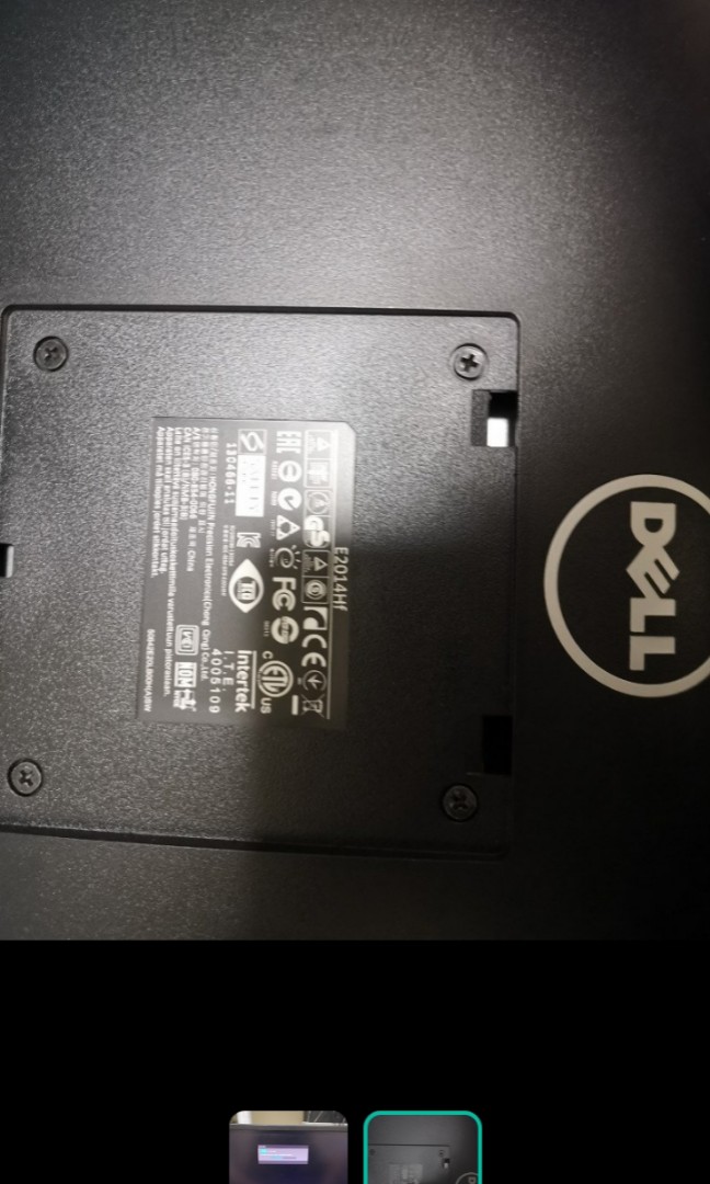 Dell monitor E2014hf led screen, Computers & Tech, Parts & Accessories ...