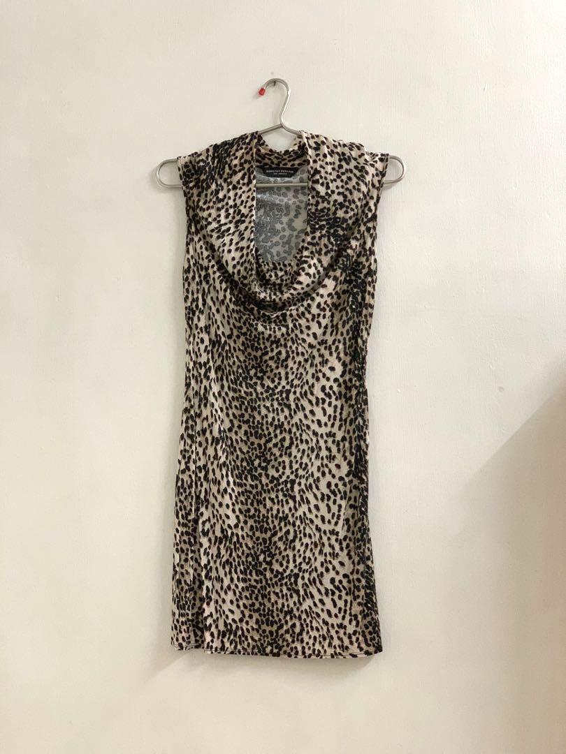 dorothy perkins leopard print dress
