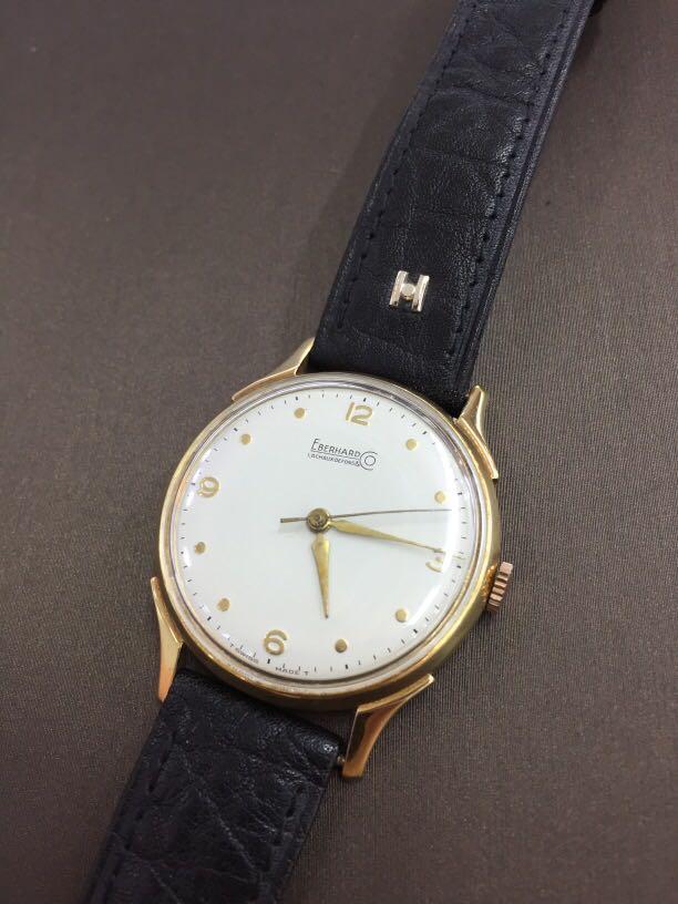 eberhard gold watch