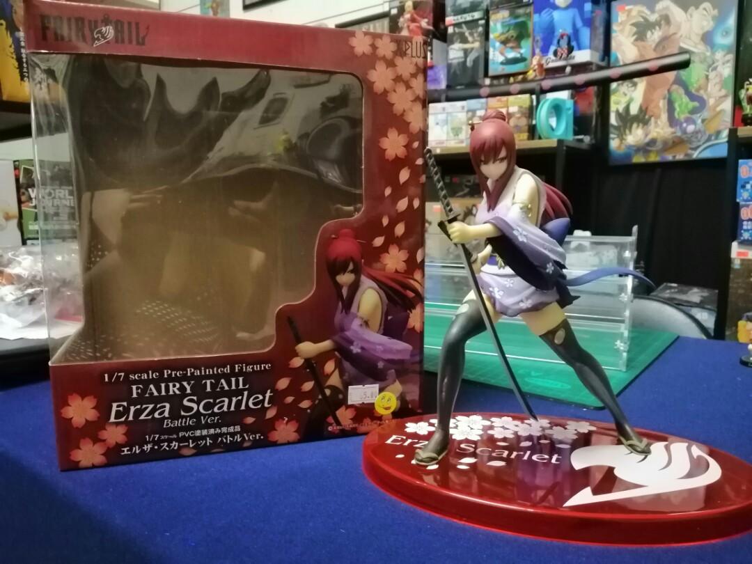 Fairy Tail Erza Scarlet In Kimono Statue Figure Toys Games Action Figures Collectibles On Carousell Erza scarlet see and spell learning toys sight words games matching letter puzzles montessori preschool educational toys for kids boys girls (52 wooden alphabet blocks) age 3+. fairy tail erza scarlet in kimono statue figure