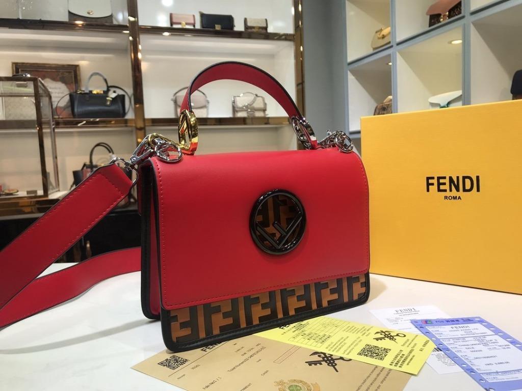 Fendi kan i bag red outlet