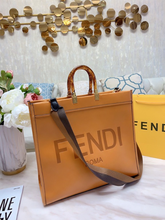 fendi sunshine shopper bag