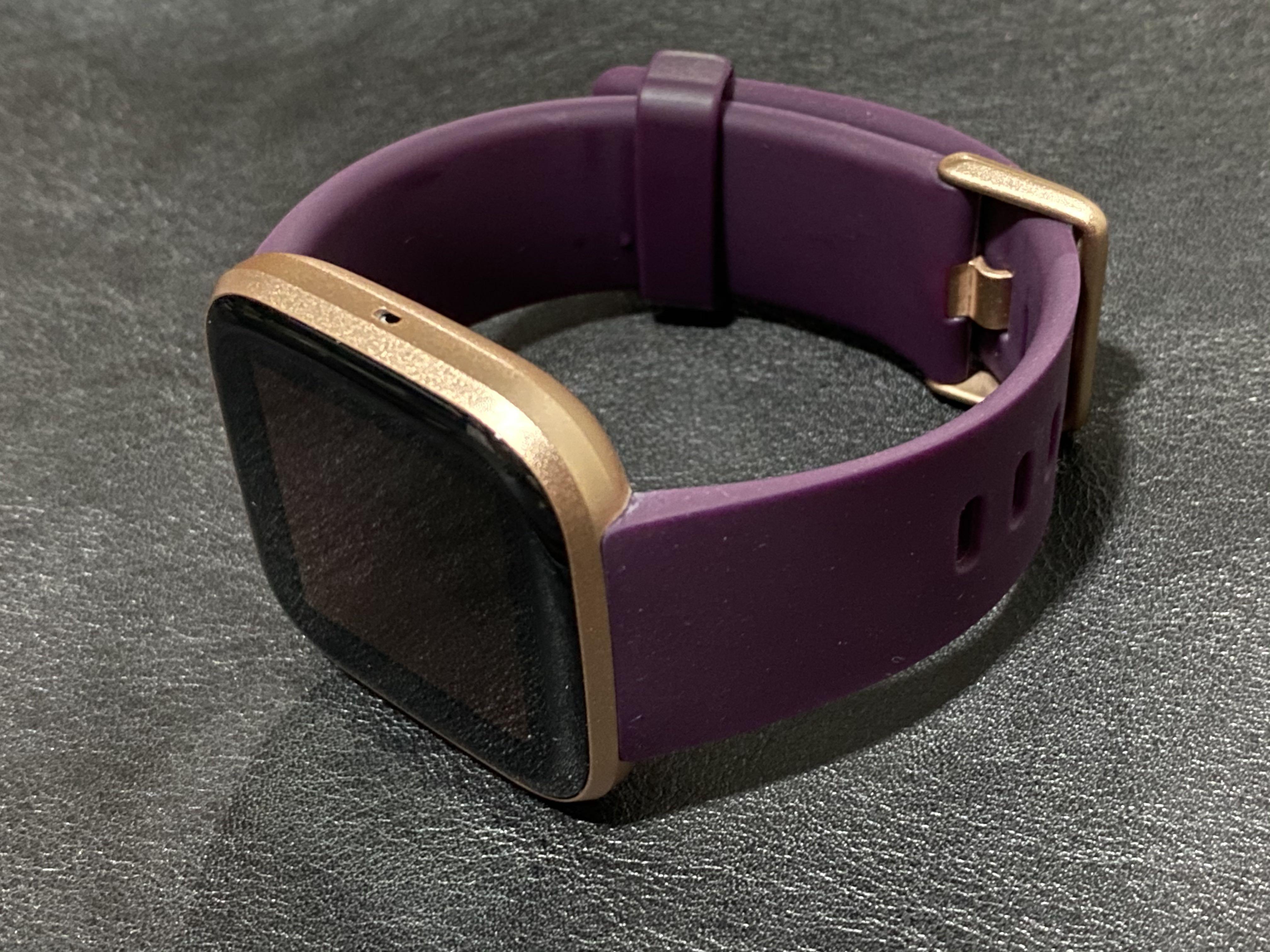 Fitbit versa burgundy sales