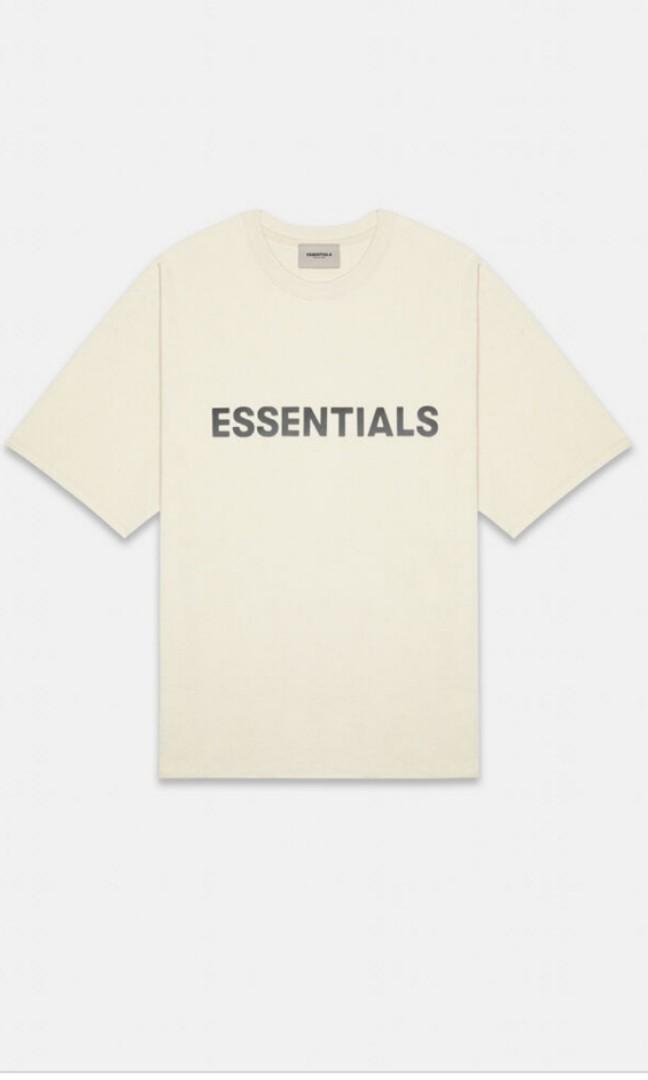 FOG Essentials Cream Tee, Men's Fashion, Tops & Sets, Tshirts 