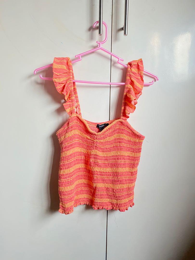 ruffle tank top forever 21