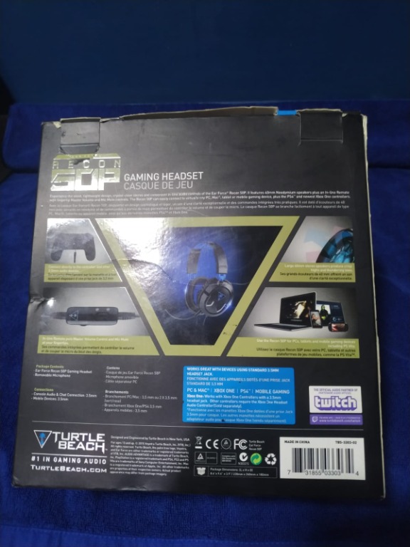 turtle beach recon 40x