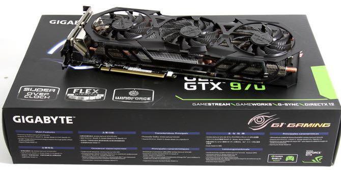 GIGABYTE GTX 970 G1 GAMING WINDFORCE OC
