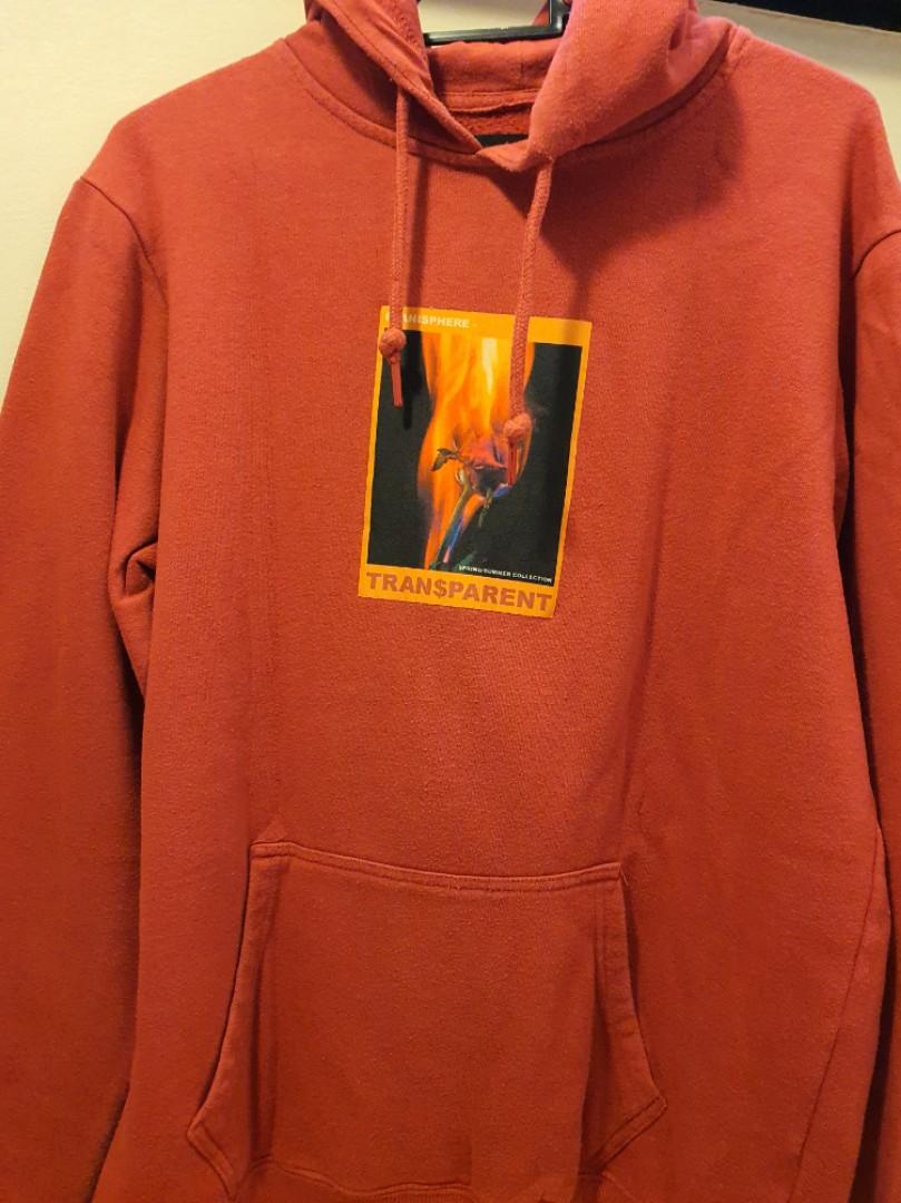 Red graphic hoodies