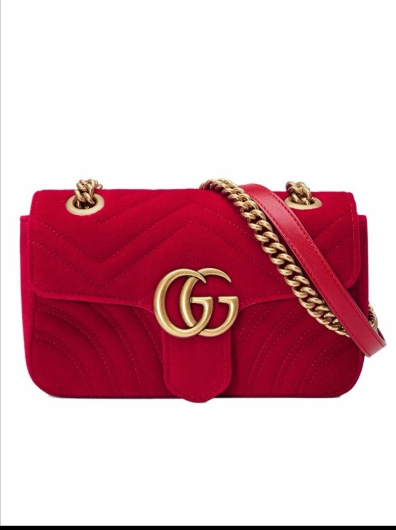gucci marmont red