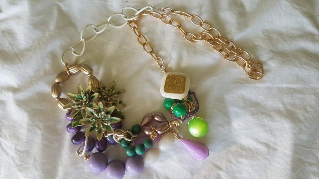 Purple and deals green jewelry