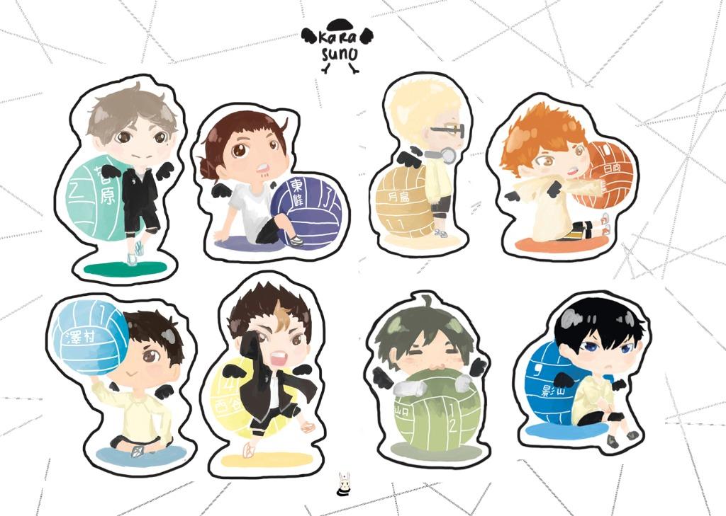 Haikyuu Chibi Stickers J Pop On Carousell Bring your texts to life with these chibi stickers. carousell