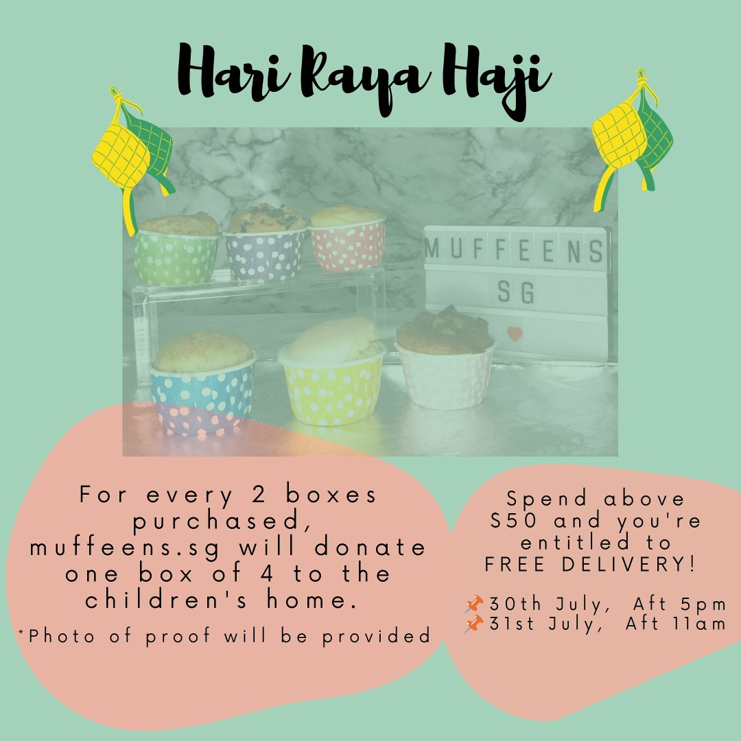 Halal Muffins, Food & Drinks, Homemade Bakes on Carousell