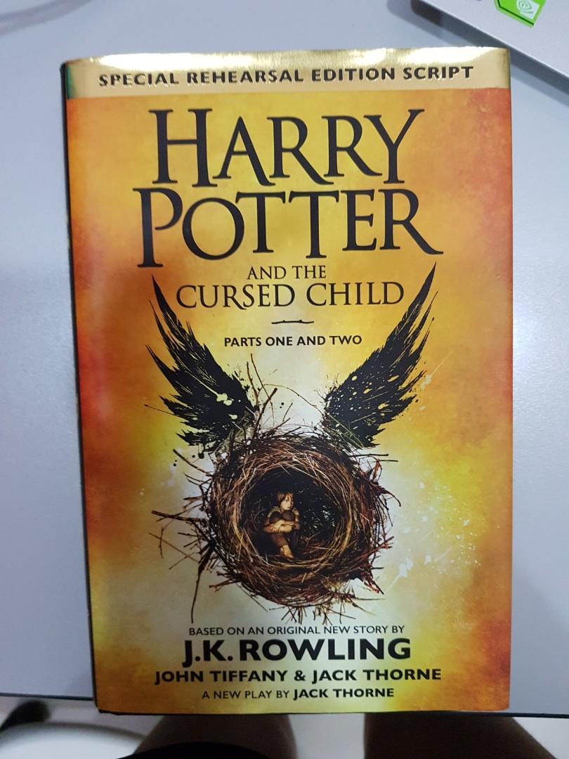Harry Potter And The Cursed Child Books Stationery Books On Carousell