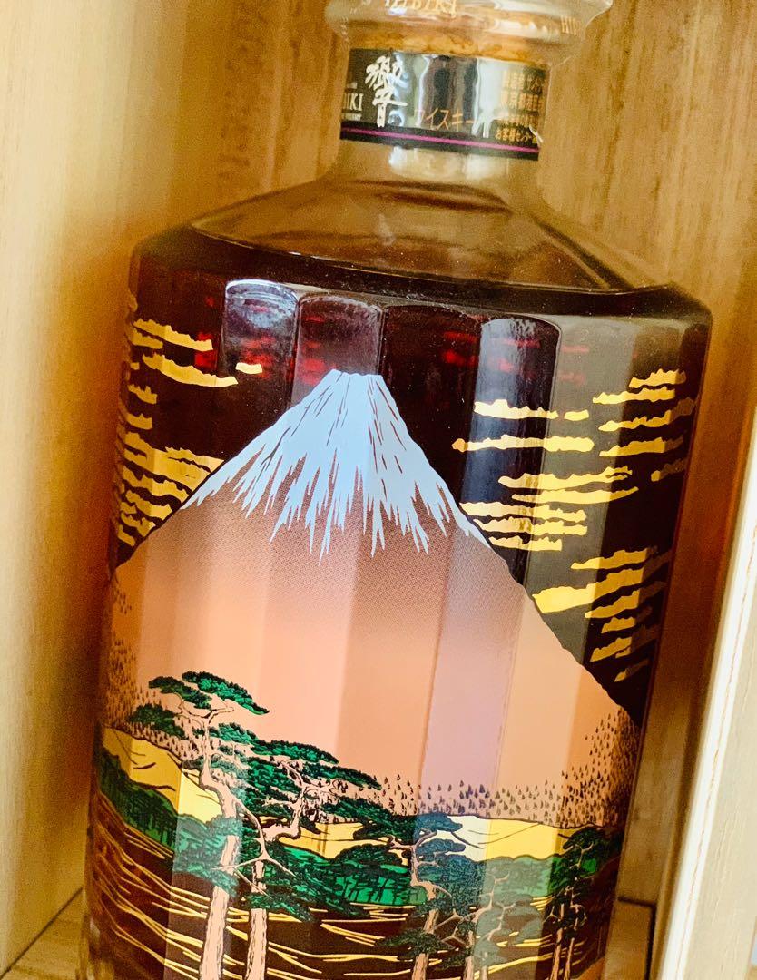 Hibiki 響21年富士山風雲圖木盒限量2015 43% 700ml, 嘢食& 嘢飲, 酒精 
