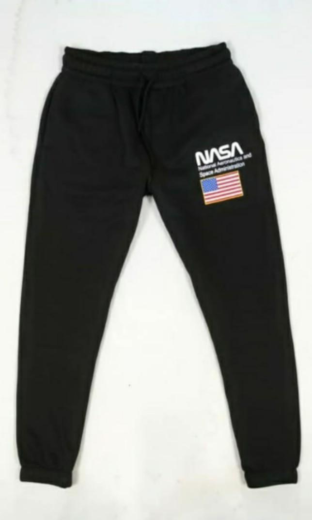 H\u0026M divided x Nasa Jogger pants (black 
