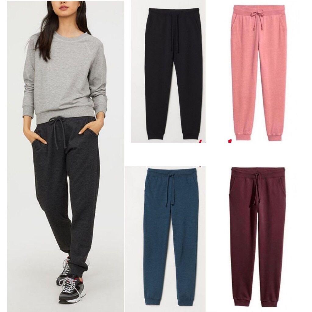 H M Sweatpants Celana Jogger Unisex Pria Wanita Original Murah Fesyen Wanita Pakaian Wanita Bawahan Di Carousell Celana yang awalnya dipakai untuk menunjang aktivitas atletik ini makin berkembang mengikuti zaman. h m sweatpants celana jogger unisex pria wanita original murah