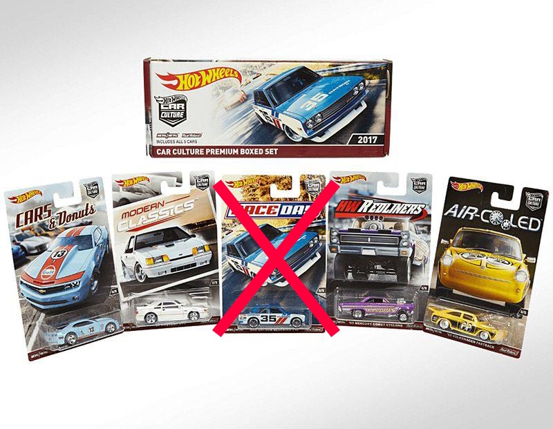 Hot wheels car culture 2017 sales