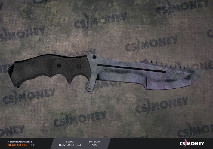 Huntsman Knife Blue Steel Csgo Ft Toys Games Video Gaming In Game Products On Carousell