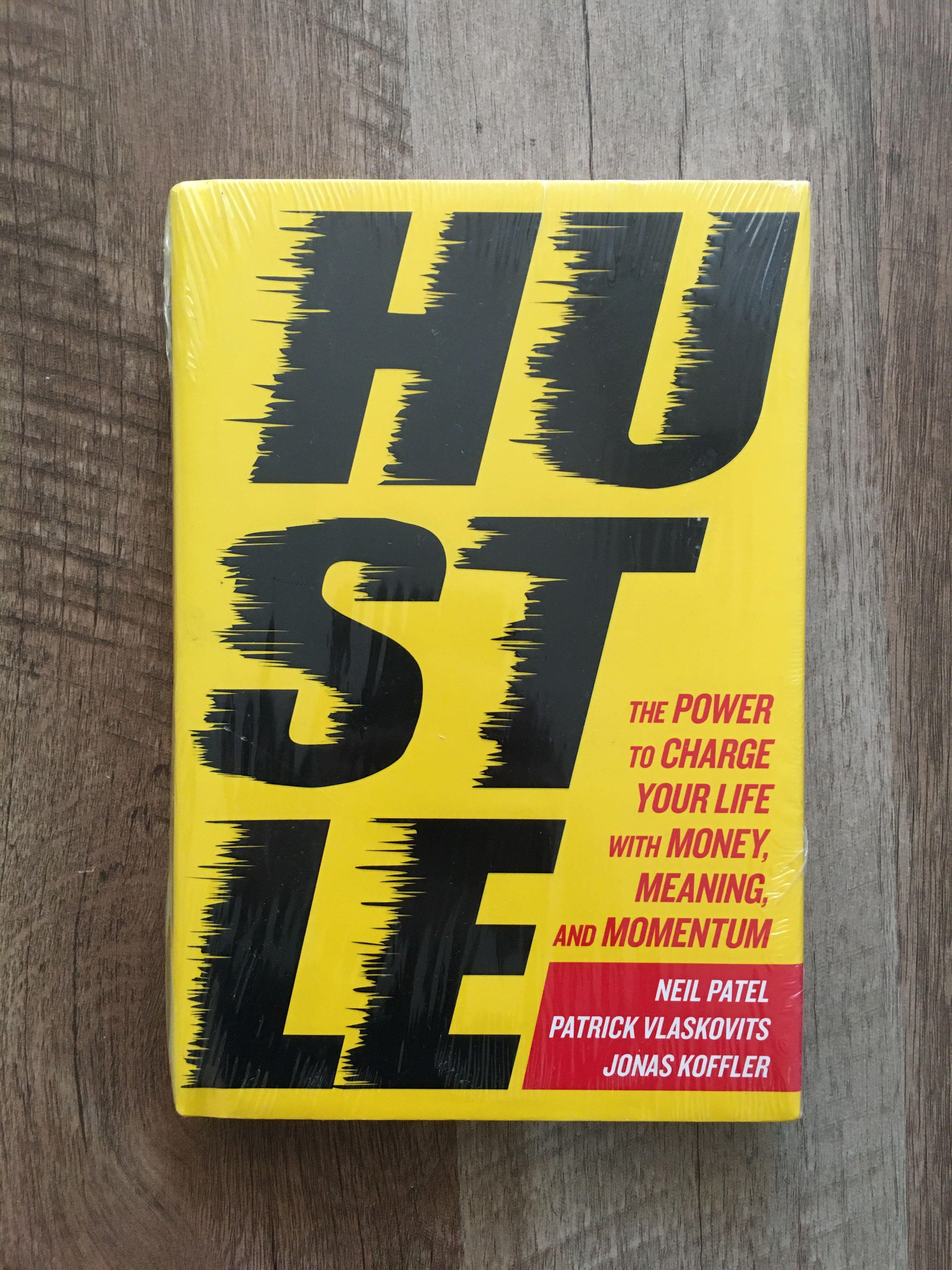 Hustle By Neil Patel Patrick Vlaskovits Jonas Koffler Books Stationery Books On Carousell