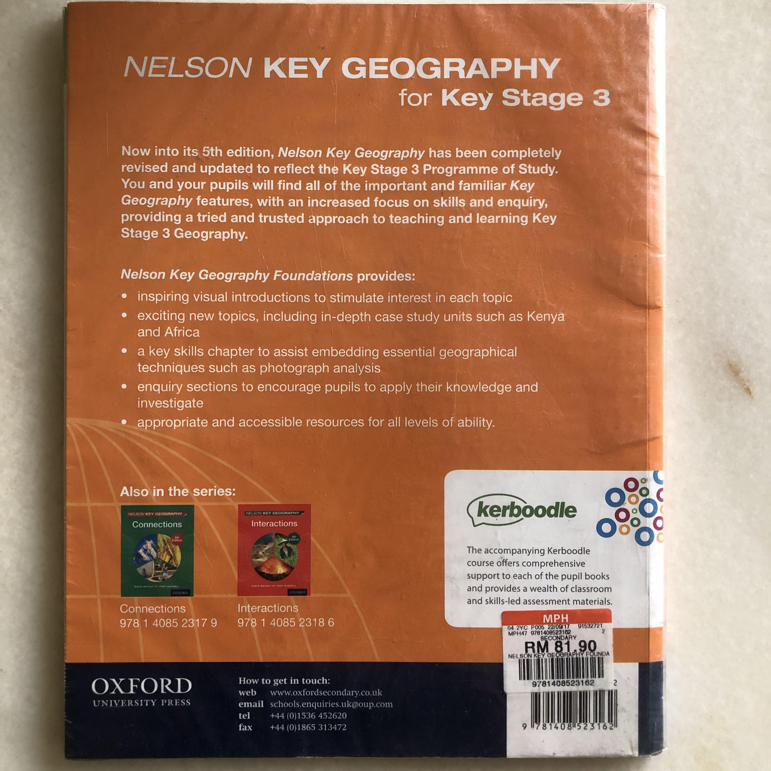 IGCSE Nelson Key Geography Foundations 5th edition Oxford David Waugh