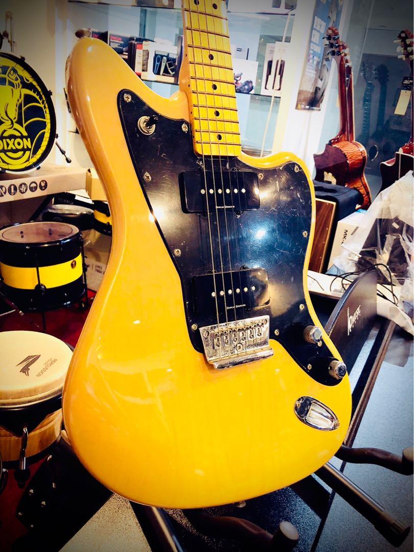 Squier vintage shop modified jazzmaster butterscotch
