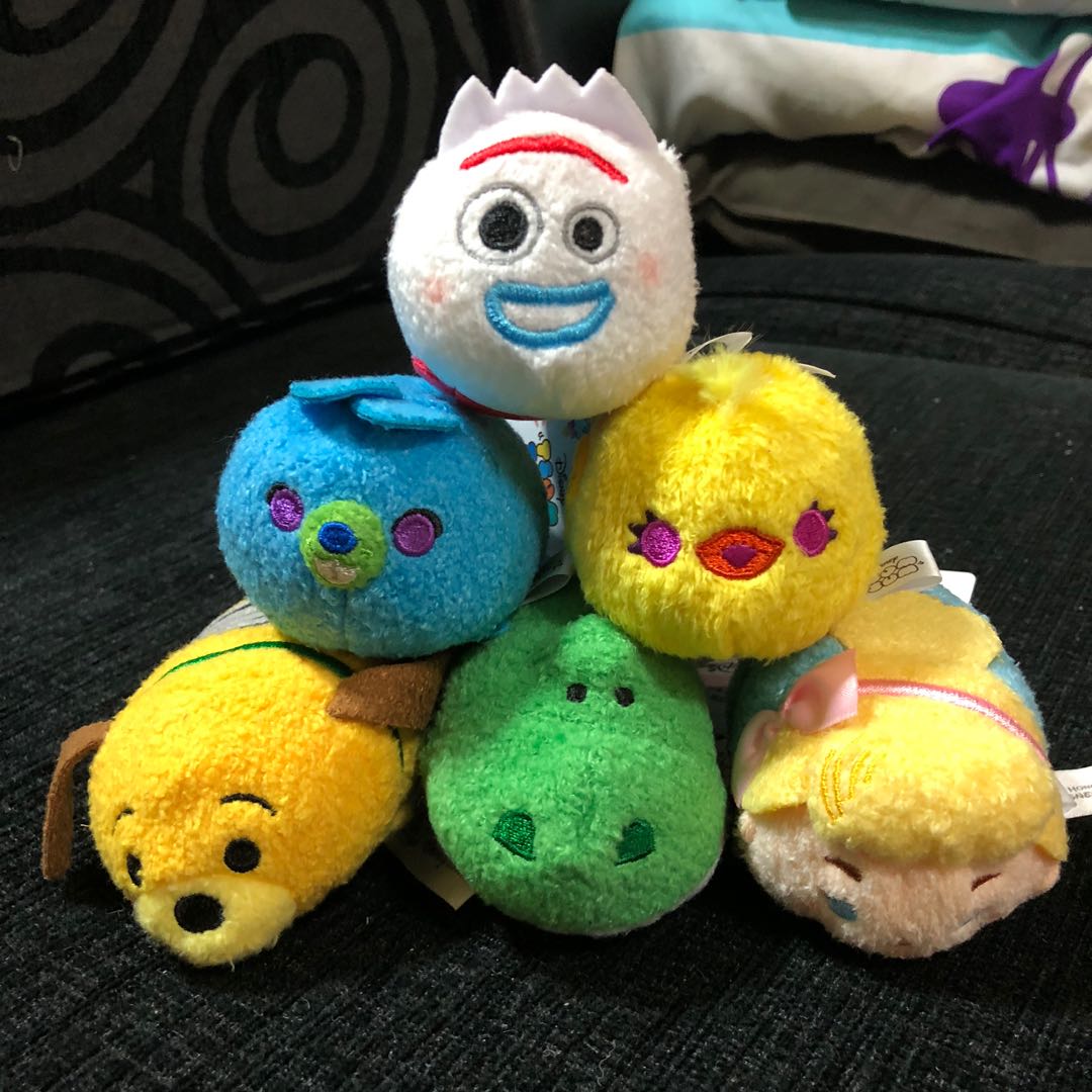 Instock hkdl Disney Toy Story 4 forky Tsum Tsum plush Hobbies