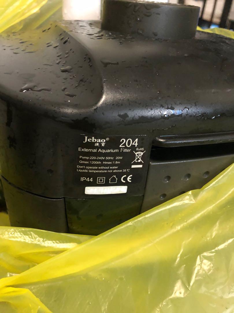 Jebao Canister filter, Pet Supplies, For Fish, Fish Tank Accessories on