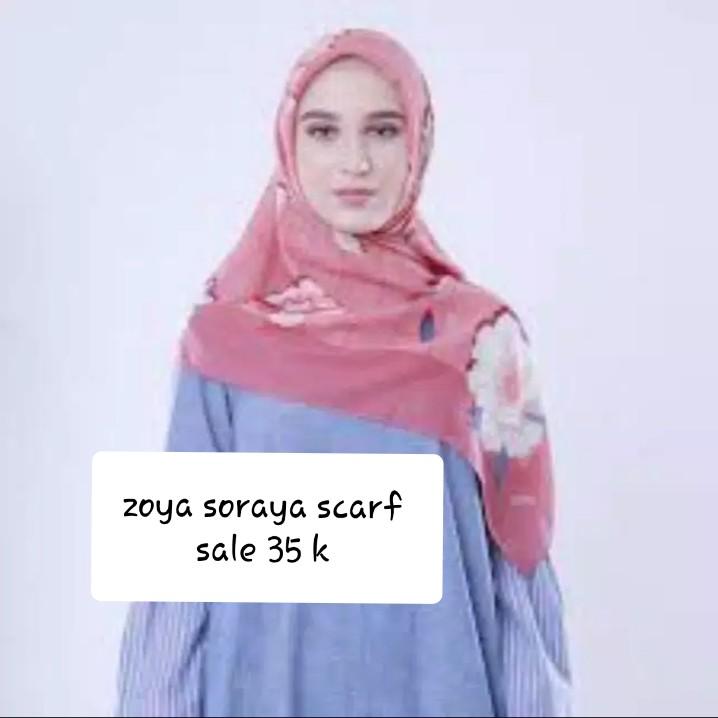 Kerudung Zoya Fesyen Wanita Muslim Fashion Syal Di Carousell