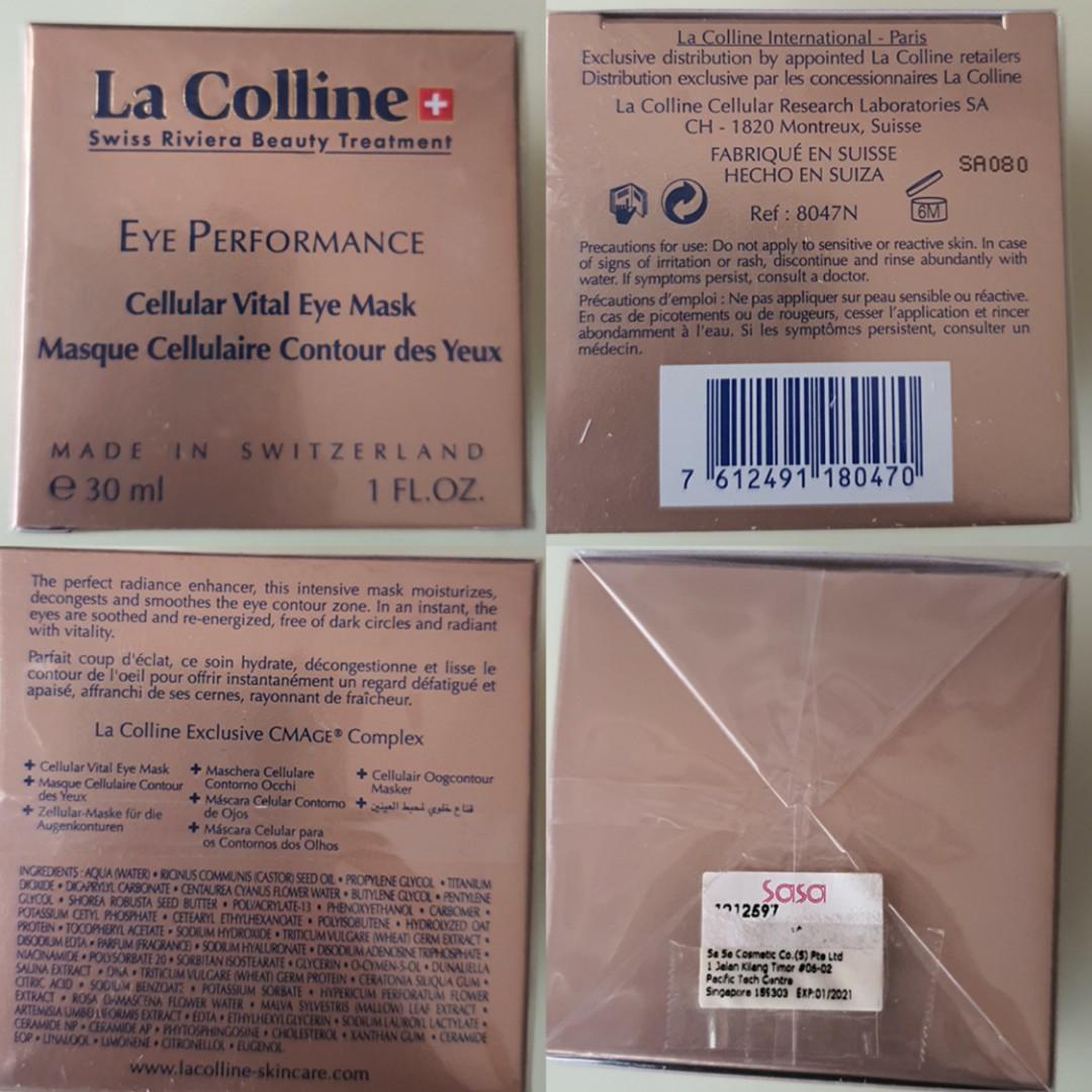 La Colline eye mask, Beauty u0026 Personal Care, Face, Face Care on 